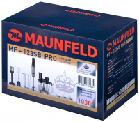 Блендер погружной Maunfeld MF-123SB PRO, черный