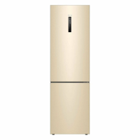 Двухкамерный холодильник Haier C4F640CGGU1, золотистый