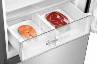 Холодильник Haier C4F640CXU1, нержавеющая сталь