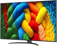 Телевизор LED LG 75NANO81A6A.ARUG, Smart TV, синяя сажа