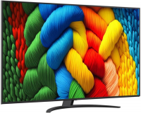 Телевизор LED LG 75NANO81A6A.ARUG, Smart TV, синяя сажа