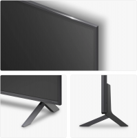 Телевизор QNED LG 55QNED80A6A.ARUG, Smart TV, черный титан