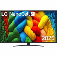 Телевизор LED LG 65NANO81A6A.ARUG, Smart TV, черный