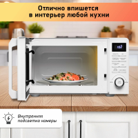 Микроволновая печь BBK 20MWS-720T/W, белый