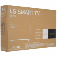 Телевизор LED LG 32LQ63806LC.ARUG, Smart TV, белый