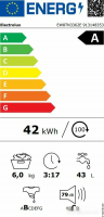 Стиральная машина с вертикальной загрузкой Electrolux EW8TN3362E, белый