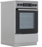 Плита электрическая Gorenje GEC5C40XAOT, серебристый
