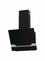 Вытяжка наклонная Gorenje WHI646E7BP, черный/стекло