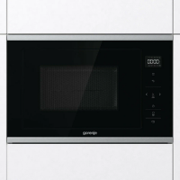 Микроволновая печь встраиваемая Gorenje BMX251SG2BG, черный/нержавеющая сталь