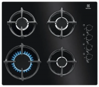 Газовая варочная панель Electrolux KGG 6407 K, черный