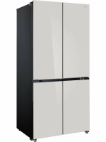 Холодильник Hiberg i-RFQ 705G Y, бежевый