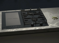 Комбинированная варочная панель Hiberg i-VM 6021 B, черный