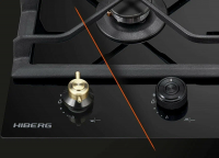 Комбинированная варочная панель Hiberg i-VM 6021 B, черный