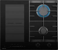 Комбинированная варочная панель Hiberg i-VM 6021 B, черный