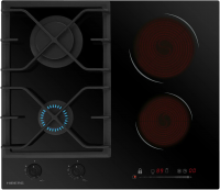 Комбинированная варочная панель Hiberg i-VM 6021 B, черный