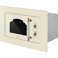 Встраиваемая микроволновая печь Hiberg i-VM 6501 YR, бежевый