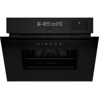 Компактный электрический духовой шкаф Hiberg MS-VM 5115 B SMART, черный