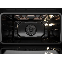 Компактный электрический духовой шкаф Hiberg MS-VM 5115 B SMART, черный