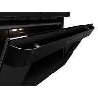 Компактный электрический духовой шкаф Hiberg MS-VM 5115 B SMART, черный