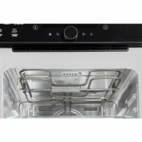 Компактный электрический духовой шкаф Hiberg MS-VM 5115 B SMART, черный