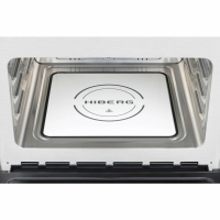 Компактный электрический духовой шкаф Hiberg MS-VM 5115 B SMART, черный