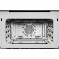 Компактный электрический духовой шкаф Hiberg MS-VM 5115 B SMART, черный