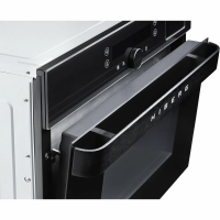 Компактный электрический духовой шкаф Hiberg MS-VM 5115 B SMART, черный