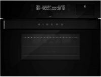 Компактный электрический духовой шкаф Hiberg MS-VM 5115 B SMART, черный