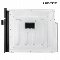 Компактный электрический духовой шкаф Hiberg MS-VM 5115 B SMART, черный