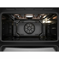 Компактный электрический духовой шкаф Hiberg S-VM 5615 B i-SMART, черный