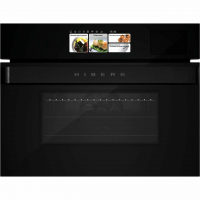 Компактный электрический духовой шкаф Hiberg S-VM 5615 B i-SMART, черный