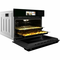 Компактный электрический духовой шкаф Hiberg S-VM 5615 B i-SMART, черный