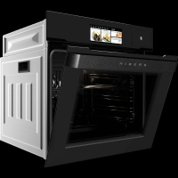 Электрический духовой шкаф Hiberg S-VM 6615 B i-SMART, черный