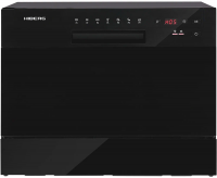 Посудомоечная машина компактная Hiberg T56 615 B, черный