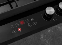 Газовая варочная панель Hiberg VM 4535 B, черный