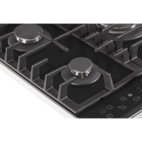 Газовая варочная панель Hiberg VM 4535 B, черный