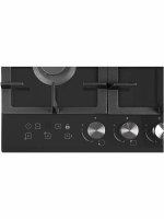 Газовая варочная панель Hiberg VM 4535 B, черный