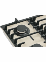 Газовая варочная панель Hiberg VM 4535 Y, бежевый