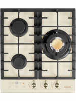 Газовая варочная панель Hiberg VM 4535 Y, бежевый