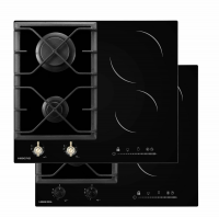 Комбинированная варочная панель Hiberg VM 6021 B, черный