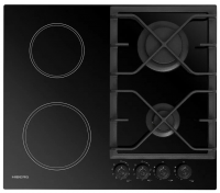 Комбинированная варочная панель Hiberg VM 6021 B, черный