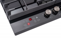 Газовая варочная панель Hiberg VM 6145 B, черный