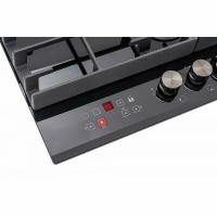 Газовая варочная панель Hiberg VM 6145 B, черный