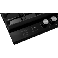 Газовая варочная панель Hiberg VM 6145 B, черный