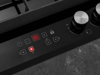 Газовая варочная панель Hiberg VM 6145 B, черный