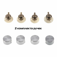 Газовая варочная панель Hiberg VM 6145 RY, бежевый