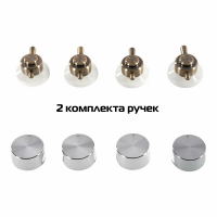 Газовая варочная панель Hiberg VM 6145 W, белый