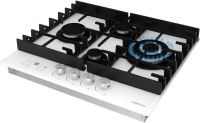 Газовая варочная панель Hiberg VM 6145 W, белый