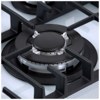 Газовая варочная панель Hiberg VM 6145 W, белый