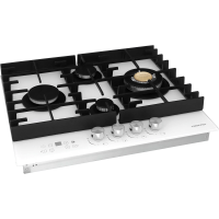 Газовая варочная панель Hiberg VM 6145 W, белый